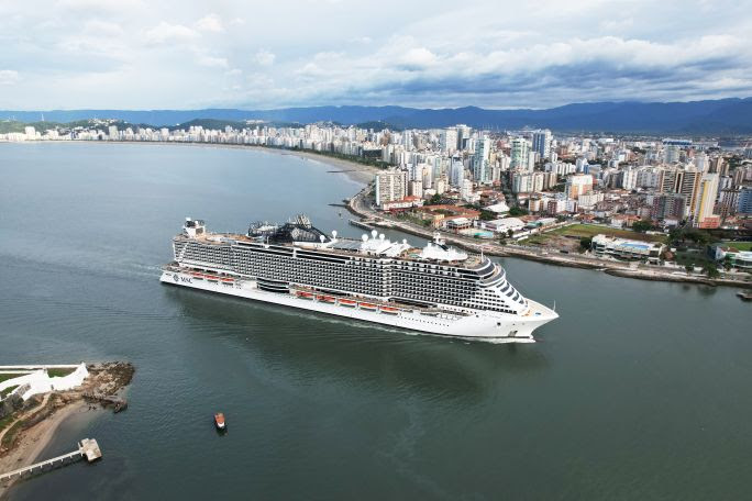 MSC Seaside inicia sua temporada no Brasil