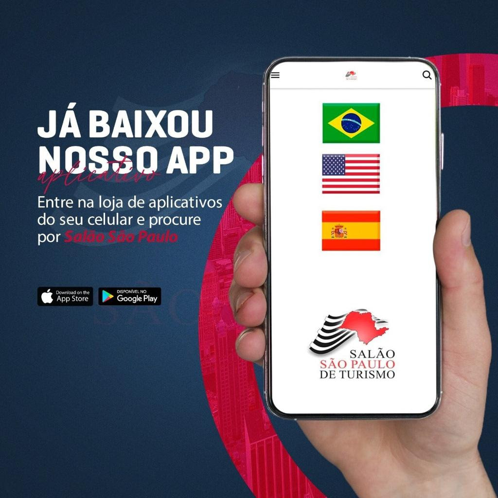 Salão de Turismo de São Paulo agora no App