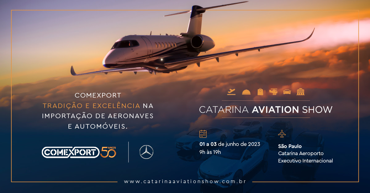 COMEXPORT participa do Catarina Aviation Show com a Mercedes-Benz Automóveis