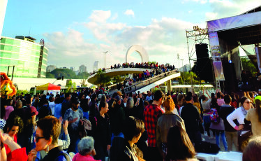 Festival de Salsa cubano lotou Memorial da América Latina