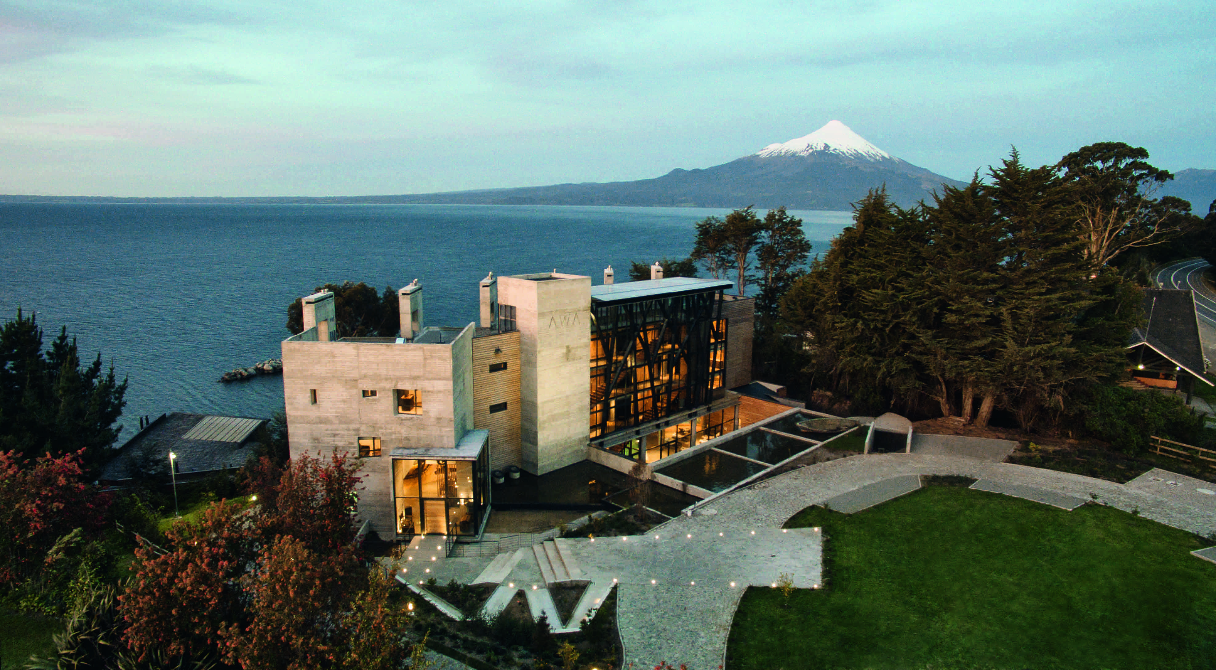 Hotel-boutique combina alta gastronomia e atendimento personalizado na Região dos Lagos e Vulcões, ao sul do Chile