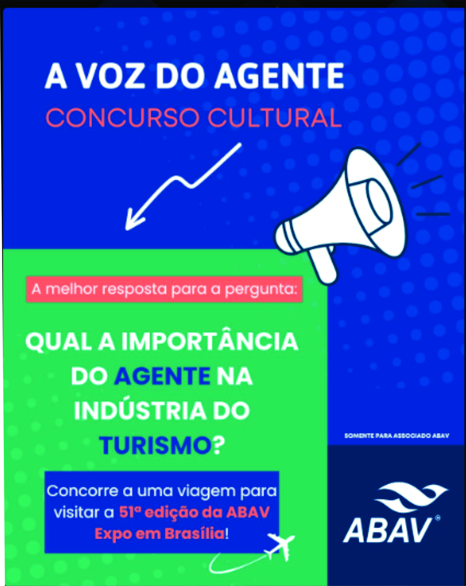 ABAV Nacional lança o Concurso Cultural “A Voz do Agente” para premiar associados