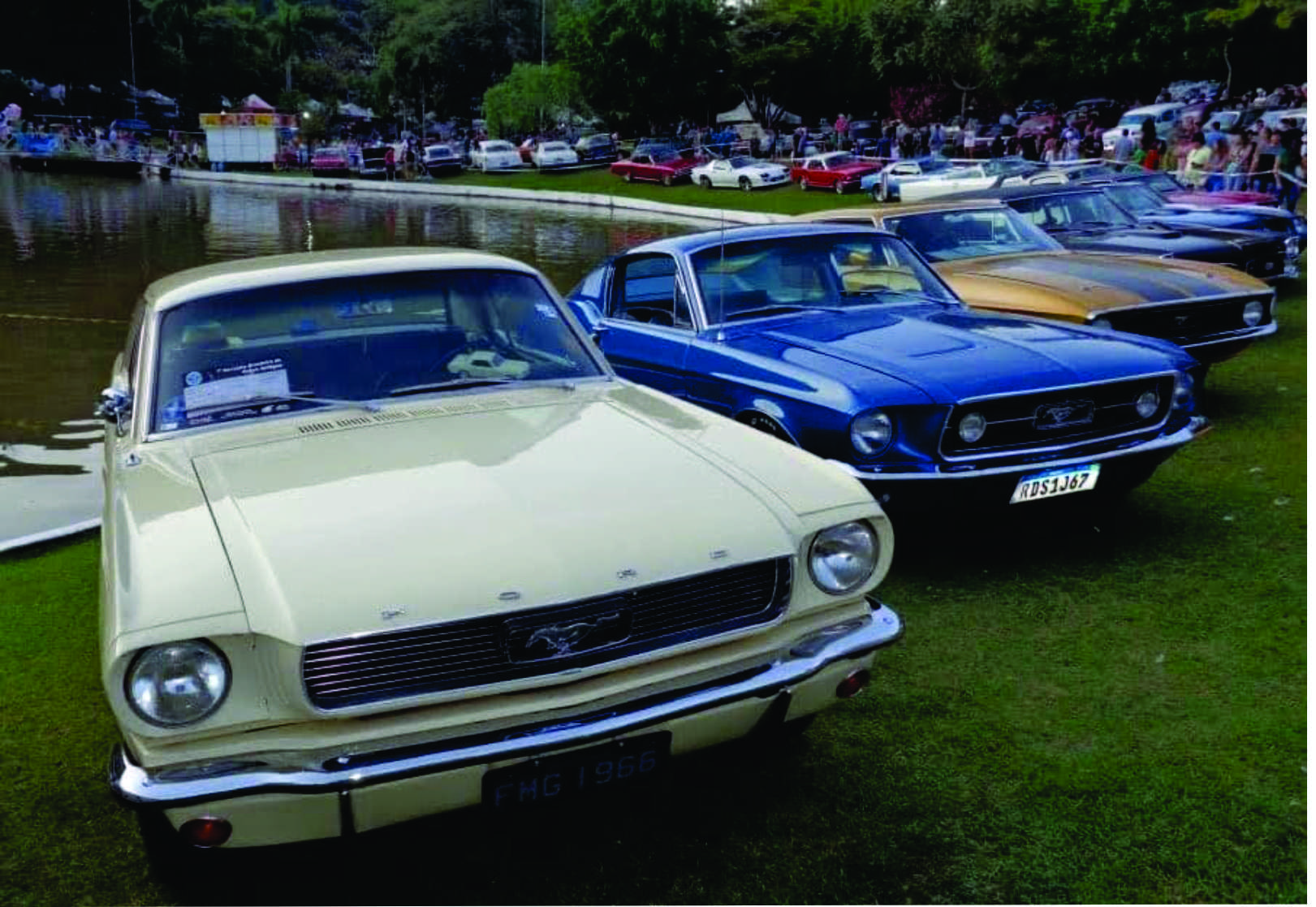 EBAA, maior encontro de carros antigos da América Latina, homenageia os 60 anos do Ford Mustang