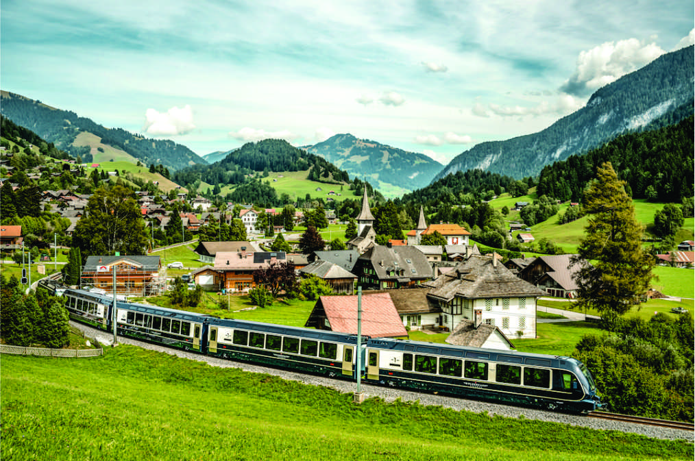 Suíça apresenta rotas ao longo do Grand Train Tour of Switzerland