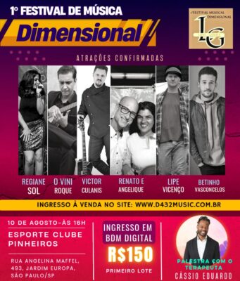 1º Festival de Música Dimensional Luki Gomes será realizado em São Paulo