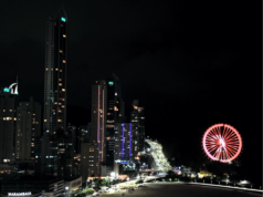 Ano Novo Chinês é celebrado em Balneário Camboriú com show de luzes na FG Big Wheel