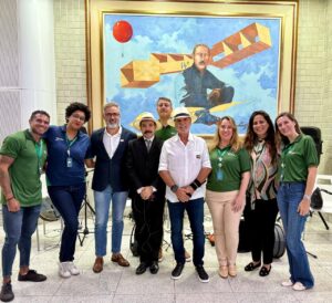 Primeira loja do mundo especializada em artigos e lembranças de Alberto Santos Dumont é inaugurada no Rio de Janeiro