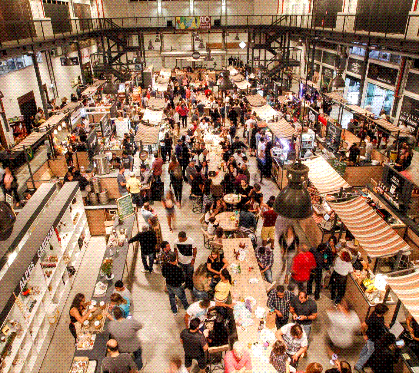 Barra da Tijuca tem mercado com estilo europeu