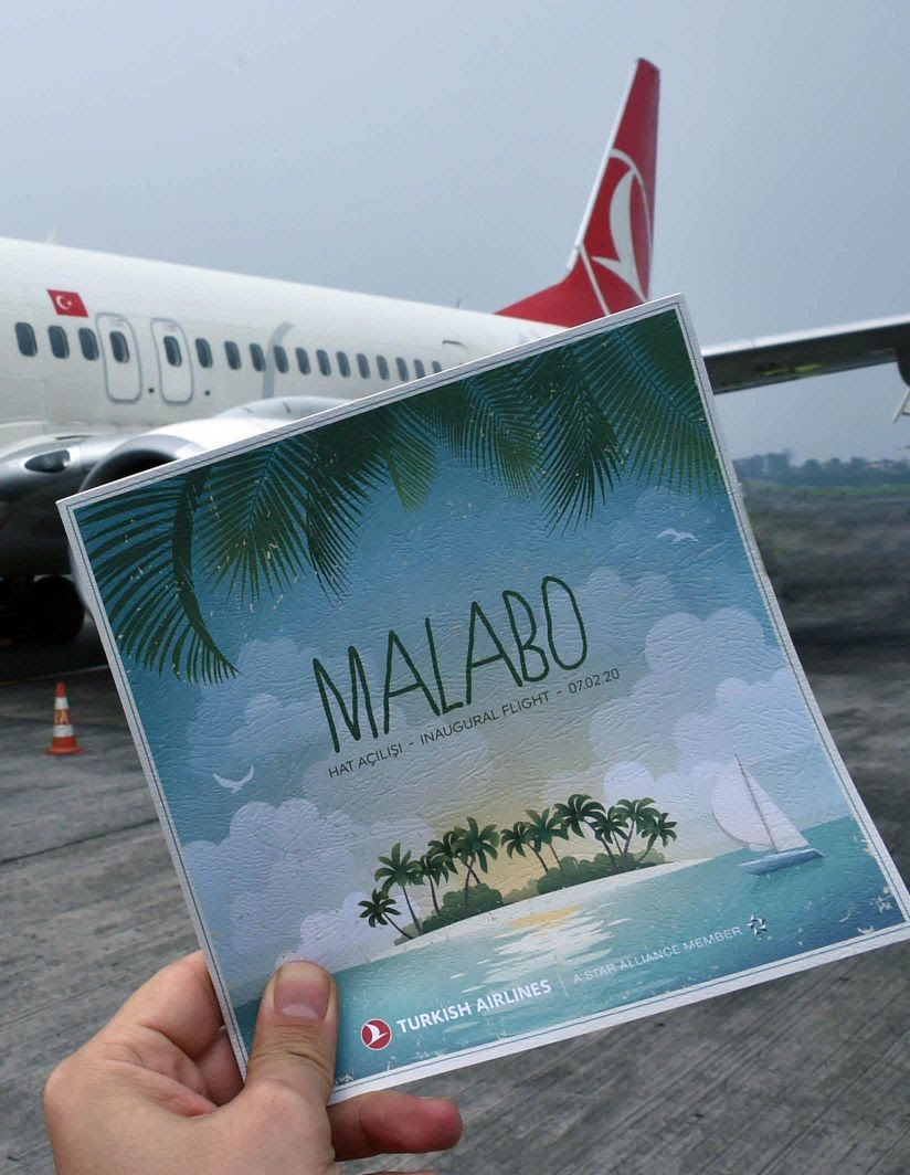 Malabo, capital da Guiné Equatorial, é o novo destino da Turkish Airlines