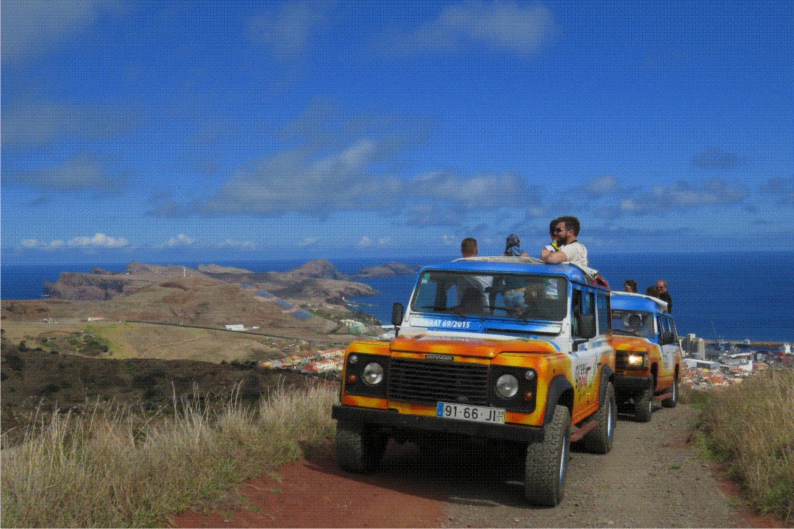 Passeio de jeep pela Ilha da Madeira